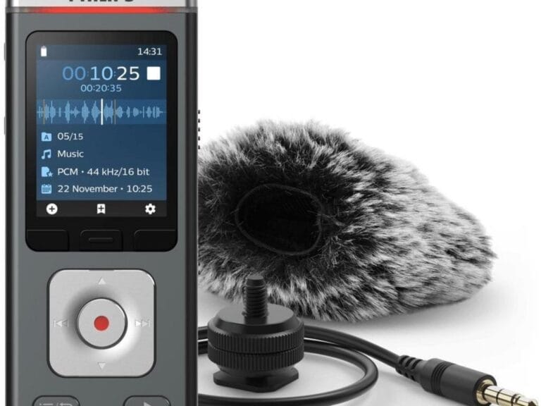 Philips DVT7110 VoiceTracer Audiorecorder Antraciet/Chroom