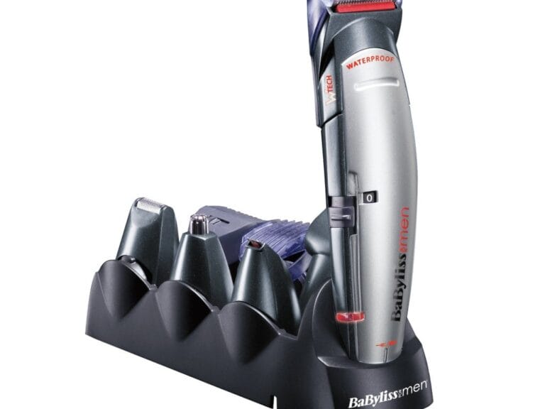 Babyliss E837E X-10 Waterproof Tondeuse Zwart/Grijs