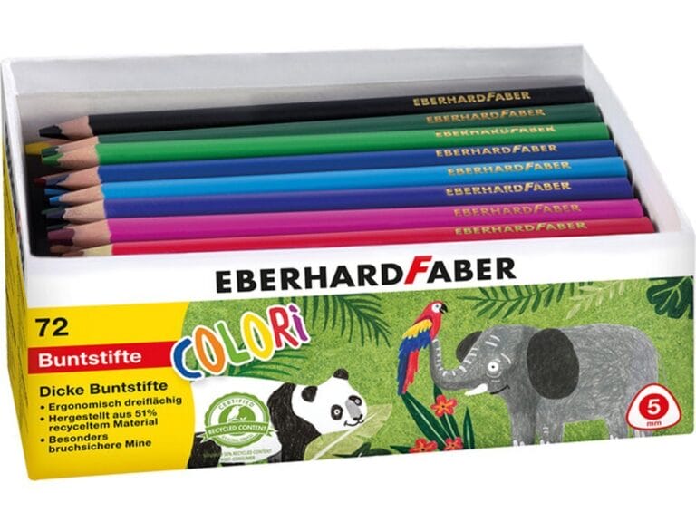 Eberhard Faber EF-511471 Jumbo Ergonomische Kleurpotloden 72 Stuks