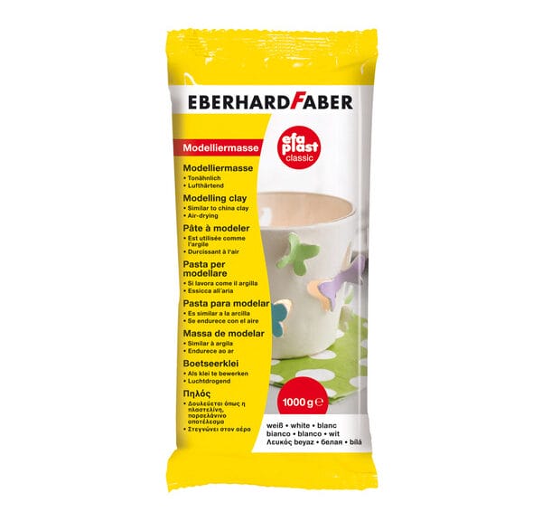 Eberhard Faber EF-570101 Efaplast 1000 Gram Wit