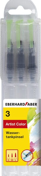 Eberhard Faber EF-579925 Waterpenseel Set 3 Maten S