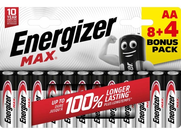 Energizer EN-NMAXAA84 Alkaline-batterij Aa 1.5 V Dc 12-blister