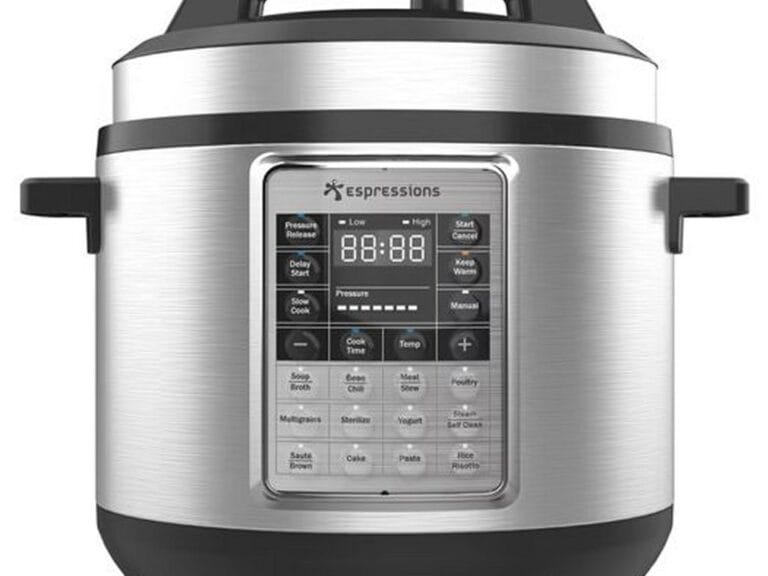 Espressions EP6000 Smart Pressure Cooker 5.7L RVS/Zwart