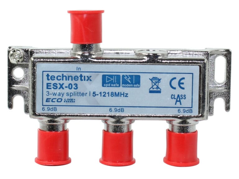 Technetix Esx-03 3-Weg Coax Schroefverdeler