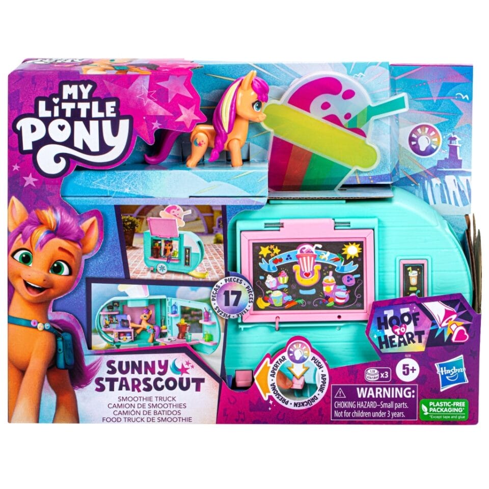 My Little Pony Sunny Starcout Smoothie Kraam + Licht