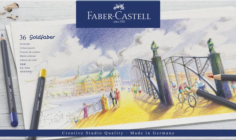 Faber Castell FC-114736 Kleurpotlood Faber-Castell Goldfaber Etui à 36 Stuks
