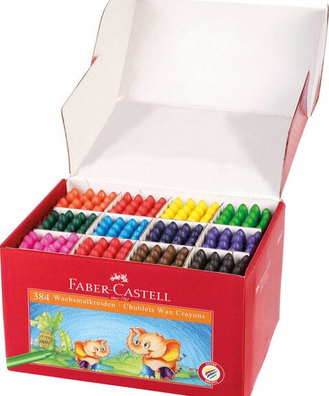 Faber Castell FC-120047 Waskrijt FC Chublets 384st.