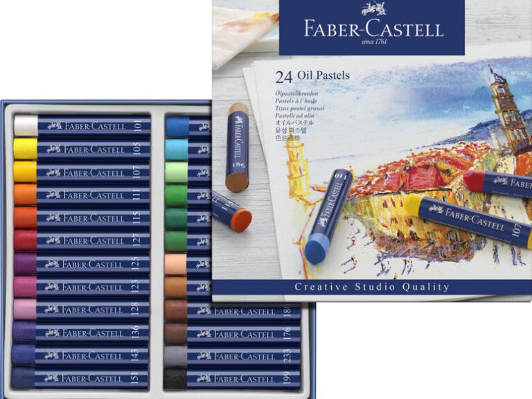 Faber Castell FC-127024 Oliepastels Creative Studio Etui A 24 Stuks.