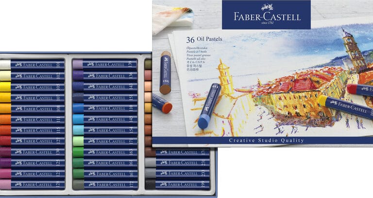 Faber Castell FC-127036 Oliepastels Creative Studio Etui A 36 Stuks