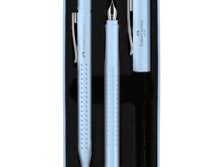 Faber Castell FC-201524 Balpen en Vulpen Grip 2010 Harmony Sky Blue