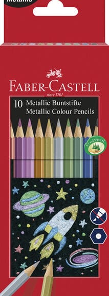 Faber Castell FC-201583 Kleurset Faber-Castell Metallic Kleuren