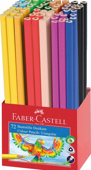 Faber Castell FC-201677 Kleurpotlood FC Driekant 72st.