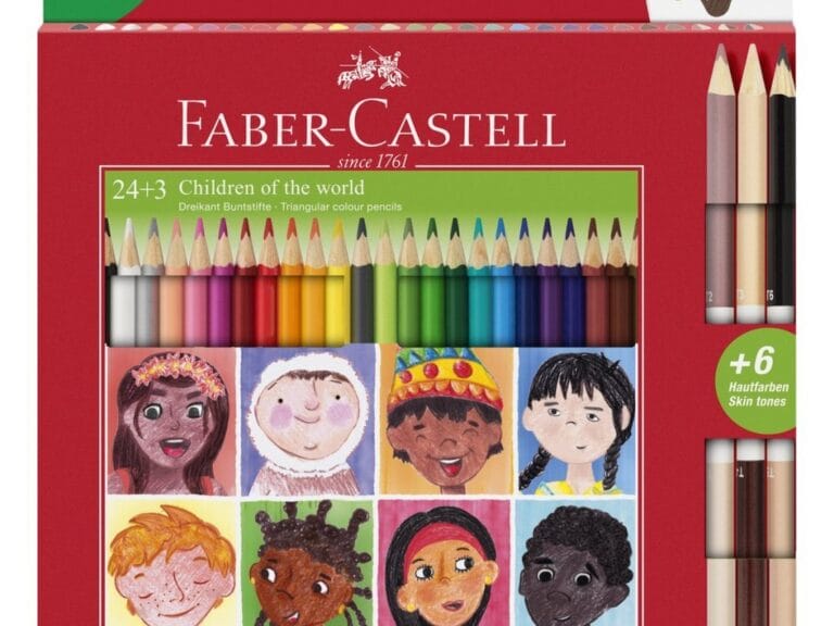 Faber Castell FC-511515 Children Of The World Kleurpotloden 24 + 3 Stuks