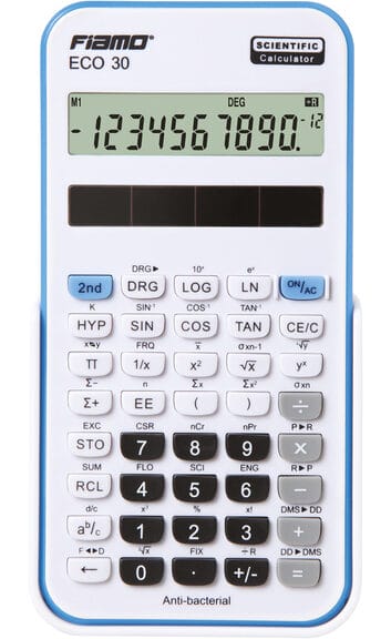 Citizen FI-ECO30BL Calculator Fiamo ECO 30 BL Wit-blauw