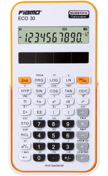 Citizen FI-ECO30OR Calculator Fiamo ECO 30 OR Wit-oranje