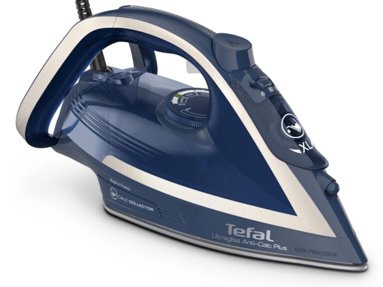 Tefal FV6830 Ultragliss Anti-Calc Plus Stoomstrijkijzer Blauw/Zilver