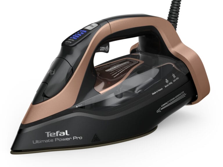 Tefal FV9E50 Ultimate Power Pro Stoomstrijkijzer Zwart/Koper