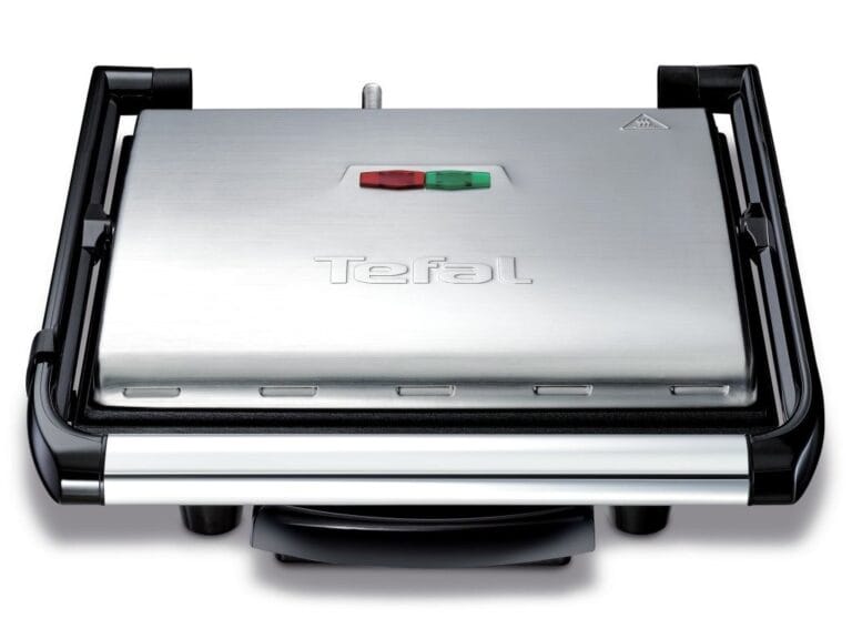 Tefal GC241D Multifunctionele Panini Grill 2000W Zwart/RVS