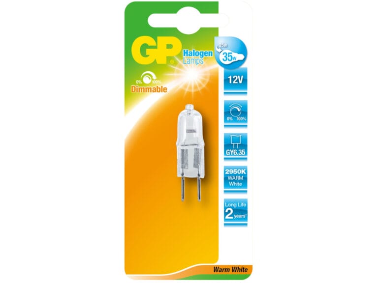 Gp GP-056485-HL Halogeenlamp Capsule Laag Voltage Energiebesparend Gy6.35 28 W