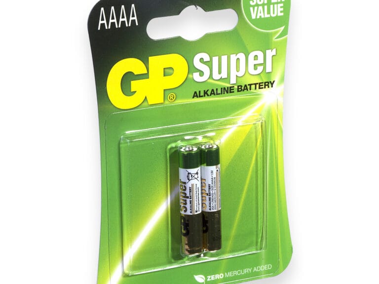 GP GPB1020 Batterij Super Alkaline AAAA 2stuks