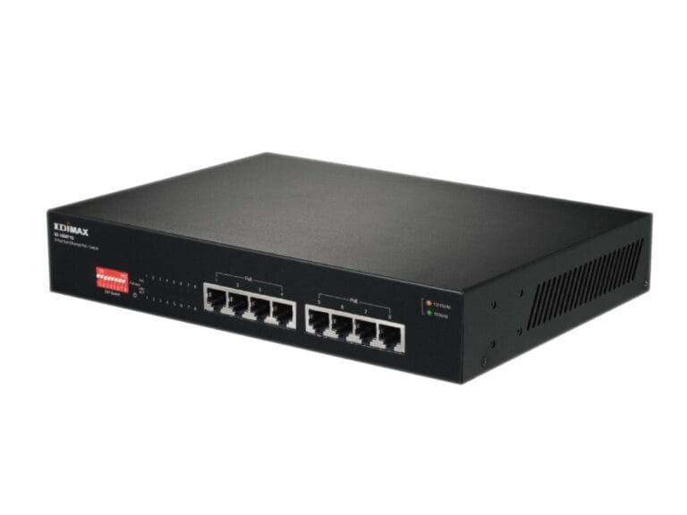 Edimax GS-1008P V2 Netwerk Switch Gigabit + Poe