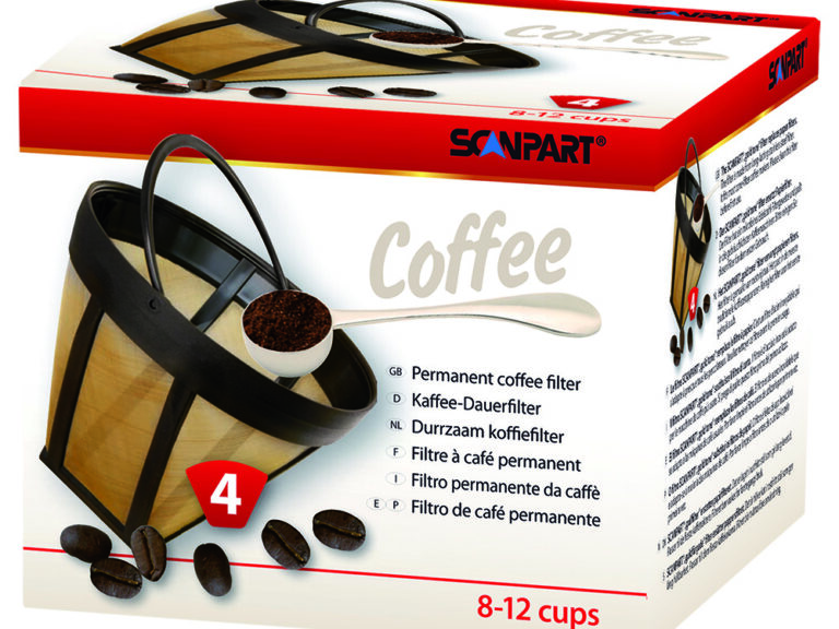 Scanpart Speed Koffiefilter Goldtone Nr.4