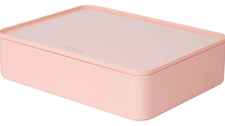 HAN HA-1110-86 Smart-organiser Allison Box Met Binnenschaal En Deksel Flamingo Roze