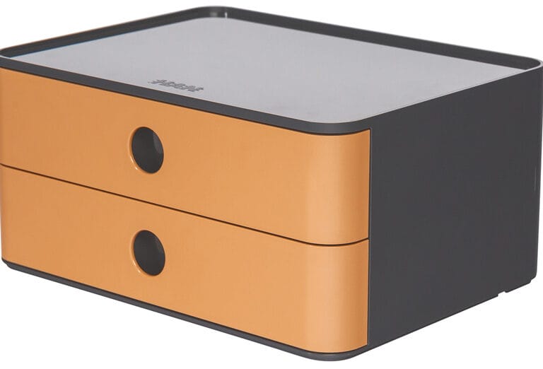 HAN HA-1120-83 Smart-box Allison Met 2 Lades Caramel Bruin