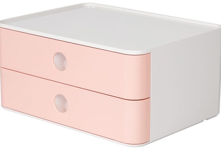 HAN HA-1120-86 Smart-box Allison Met 2 Lades Flamingo Roze