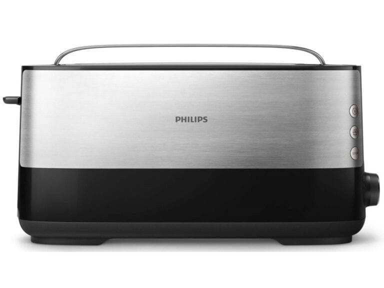 Philips HD2692/90 Broodrooster met Stofhoes 1030W Zwart/Metallic