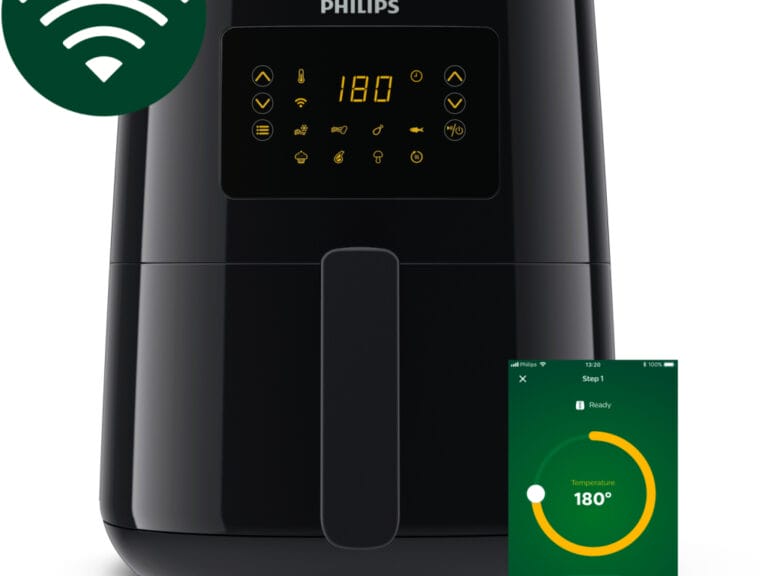 Philips HD9255/90 Essential App Connect Airfryer 4.1L 1400W Zwart