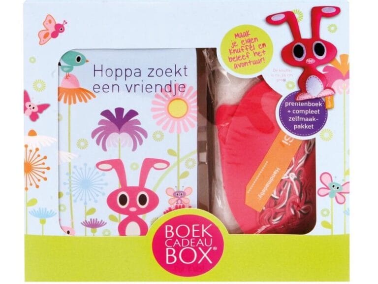 Boekcadeaubox voor Kids Viltpakket Hopa