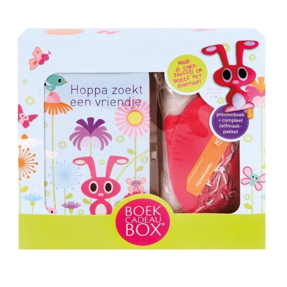 Boekcadeaubox voor Kids Viltpakket Hopa