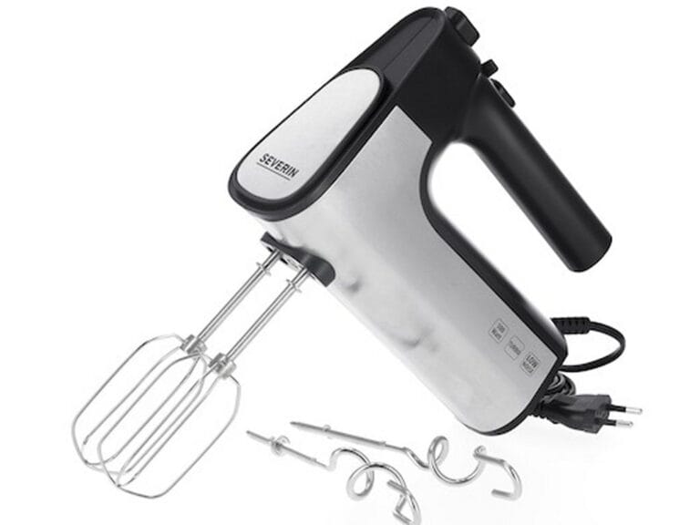 Severin HM3841 Handmixer RVS/Zwart