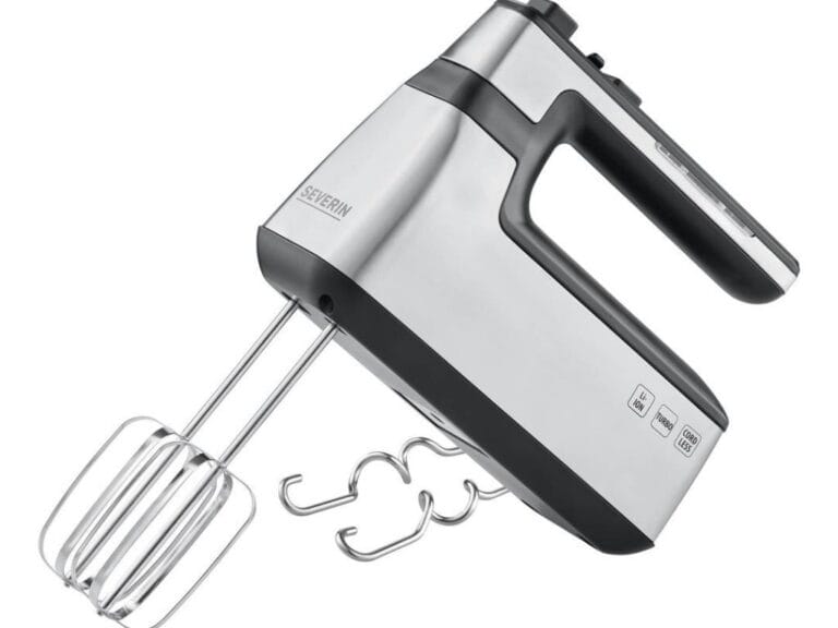 Severin HM3843 Handmixer RVS/Zwart