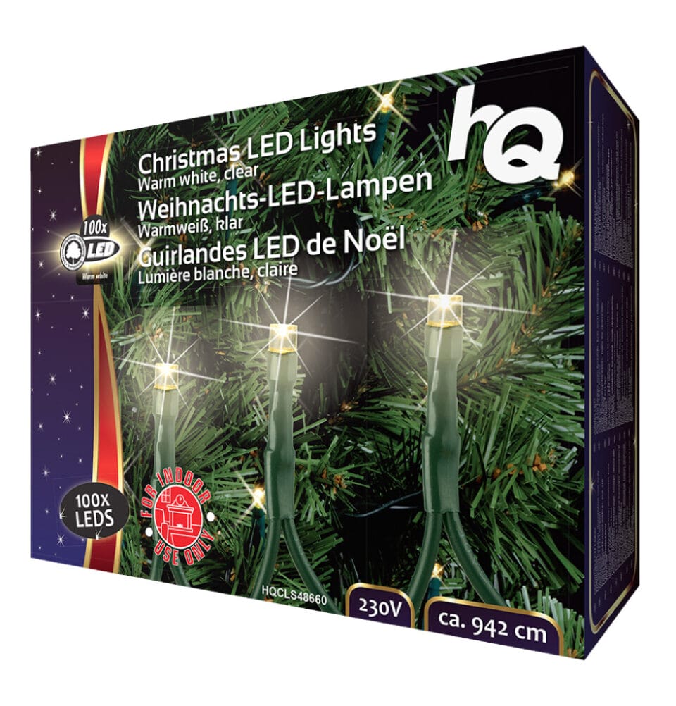 HQ HQCLS48660 Kerstverlichting 100 LEDs 3W 9