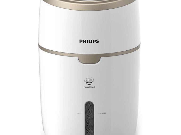 Philips HU4816/10 Series 2000 Luchtbevochtiger 4L Wit/Champagne