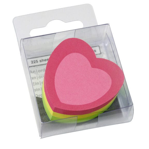 Info Notes IN-5840-39 Info Shaped Sticky Notes 50x50mm Hart 225 Vel