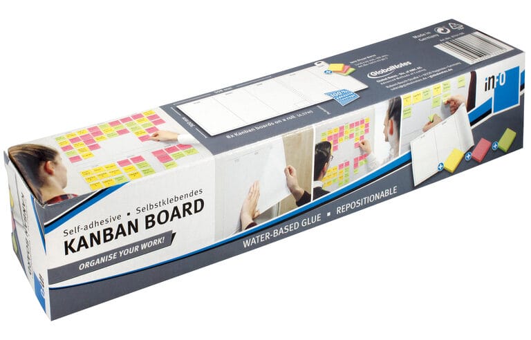 Info Notes IN-8761-08 Zelfklevende Kanban Planner 8 Vel Van 30x50