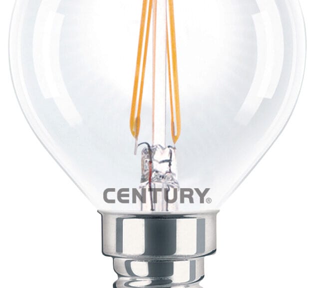 Century INH1G-041427 Filament Incanto Led Lamp Globe 4w E14 2700k 395 Lumen