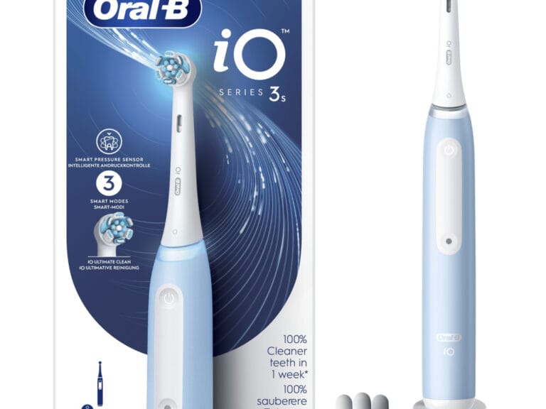 Oral-B IO3S ICE Elektrische Tandenborstel Blauw/Wit