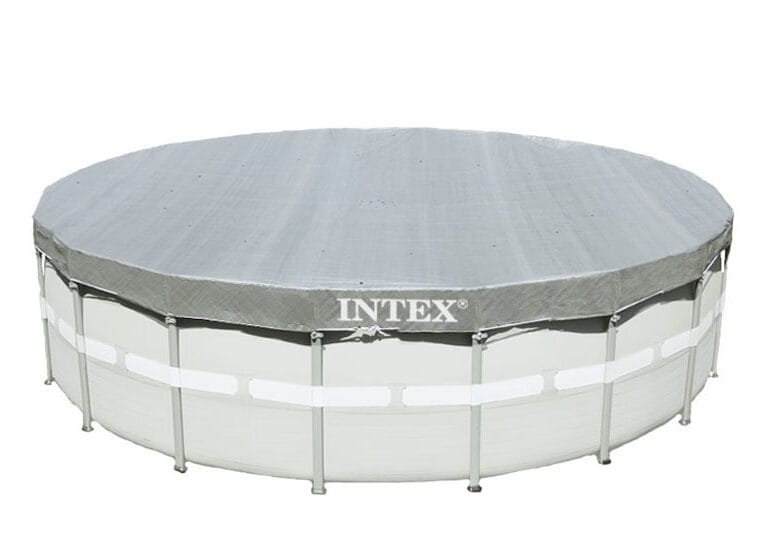 Intex 28040 Luxe (verzwaard) afdekzeil voor frame pools 488 cm