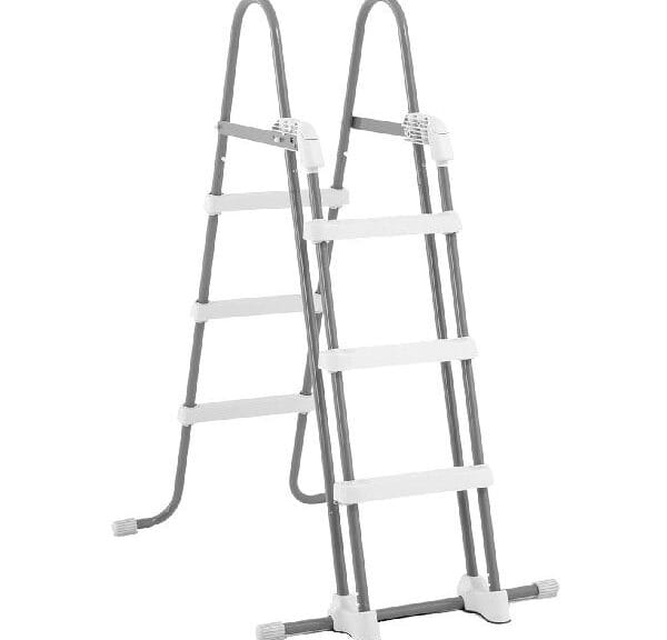 Intex 28075 Zwembadladder Zilver/Wit 91-107 cm