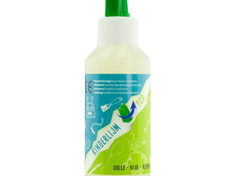 Kangaro Kinderlijm Eco 100 ml met Lijmspatel Groen