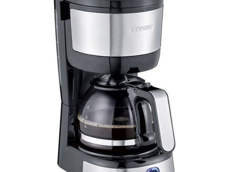 Severin KA 4808 Koffiezetapparaat RVS/Zwart