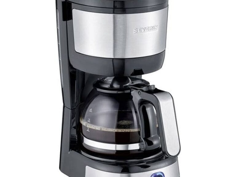 Severin KA4808 Koffiezetapparaat Zwart/RVS