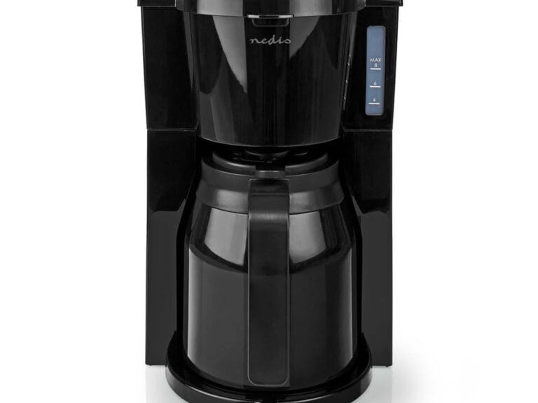 Nedis KACM250EBK Koffiezetapparaat Maximale Capaciteit: 1.0 L 8 Warmhoudfunctie Zwart