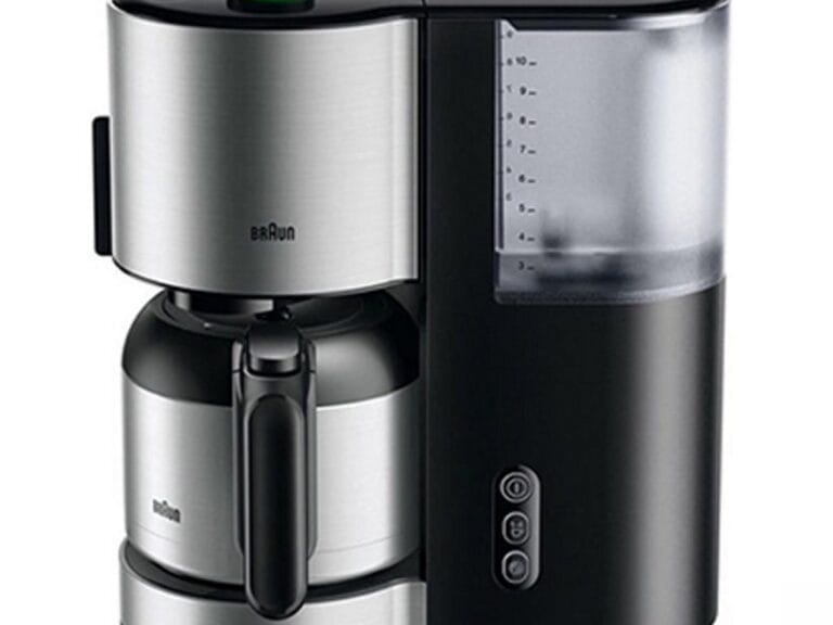 Braun KF5105BK Domestic Home Koffiemachine RVS/Zwart