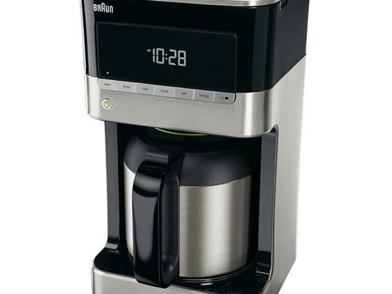 Braun Domestic Home KF7125BK Koffiemachine 1.5L 1000W Grijs/Zwart