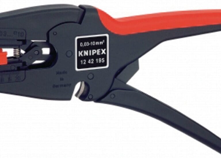 Knipex Kp-1242195 Multistrip 10" Zelfinstellende Universele Afstriptang 195 mm